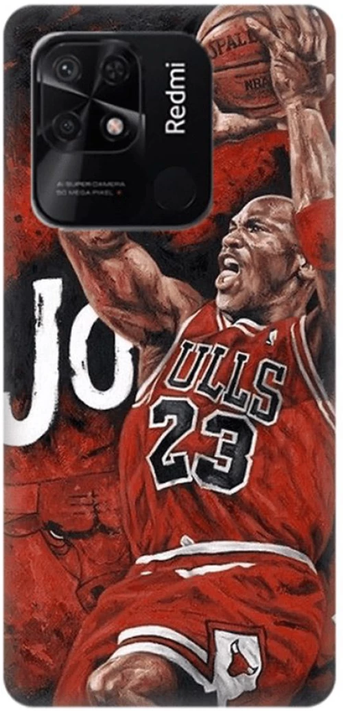 Jordan Silicone case Θήκη για Xiaomi Redmi 10c red