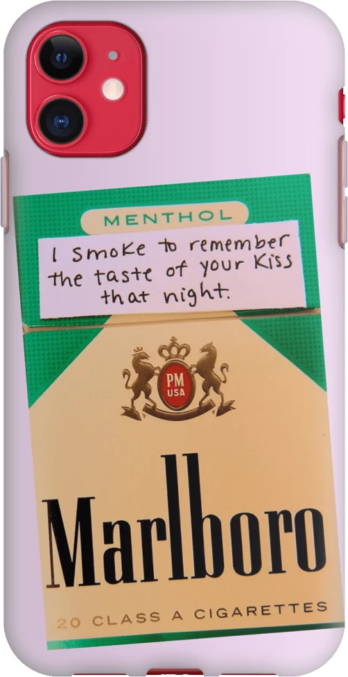 Cigare Silicone case Θήκη για iPhone 11 violet