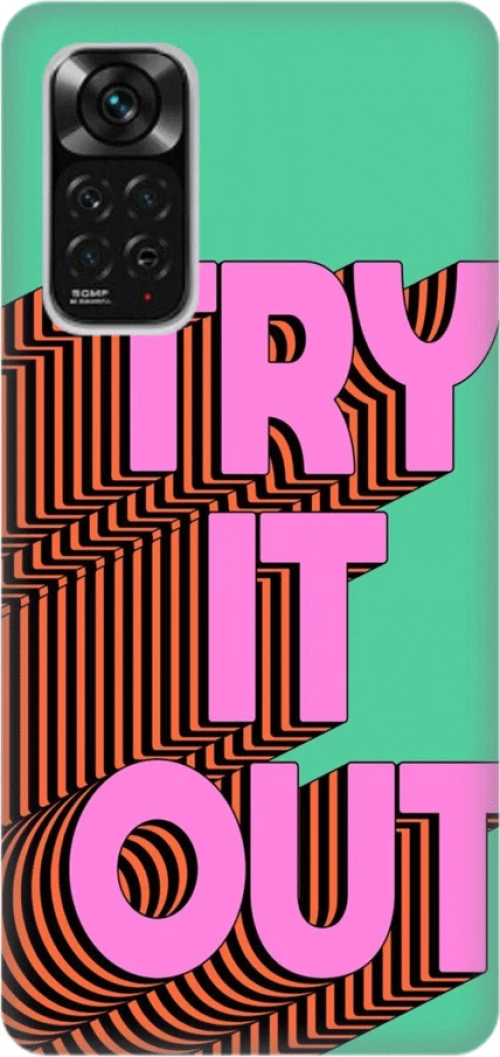 Try it out Silicone case Θήκη για Xiaomi Redmi Note 11/11S 4G green