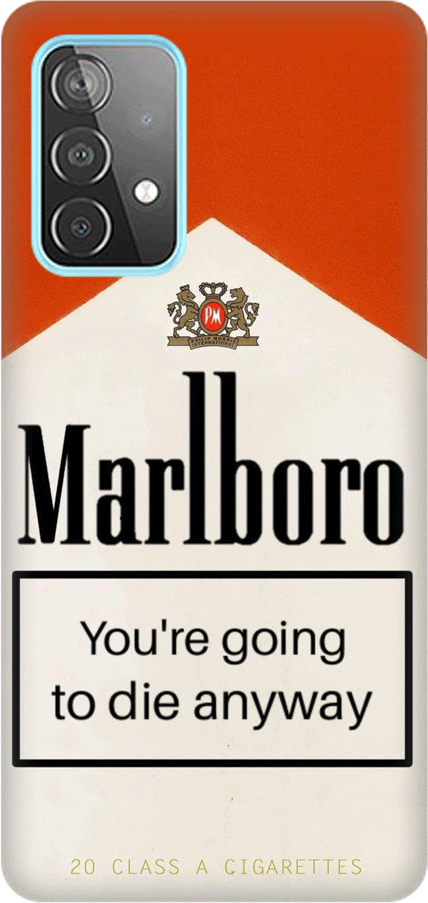 Cigare Silicone case Θήκη για Samsung Galaxy A53 red