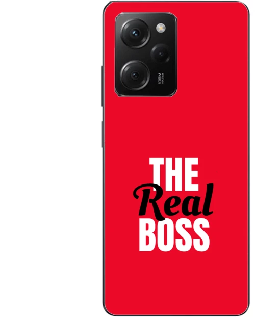 The Real Boss Silicone case Θήκη για xiaomi Poco X5 Pro