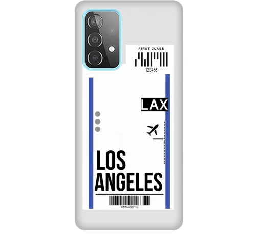 Travel To Los Angeles Silicone Διαφανη Θήκη για Samsung Galaxy A13 4g