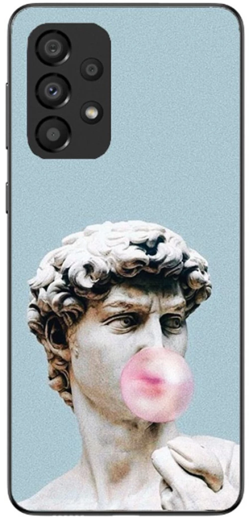 BUBBLE STATUE Silicone case Θήκη για Samsung Galaxy A53 5G