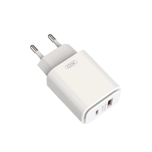220V XO 20W USB-C/PD USB-A/QC 3A, L90A white