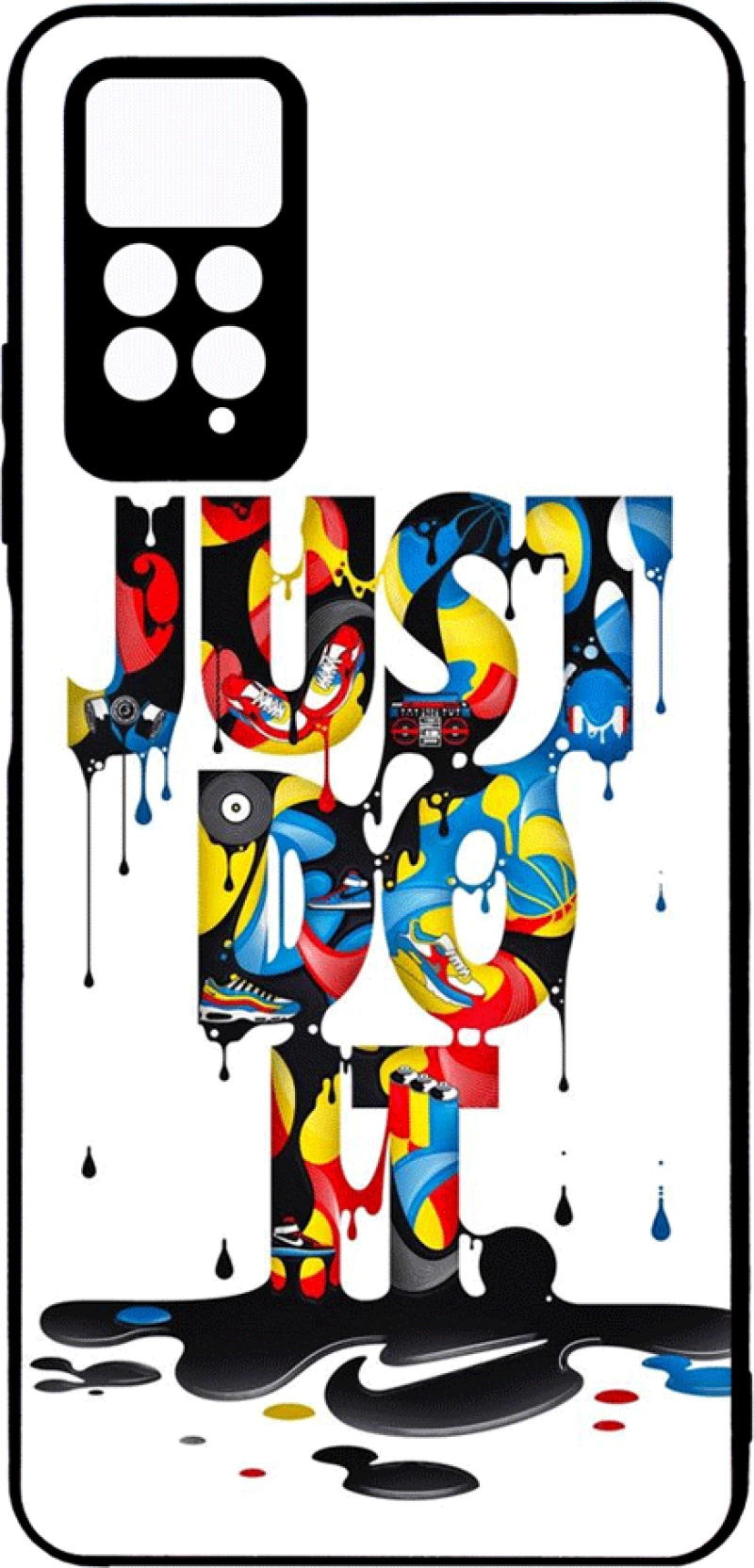 DO IT Premium Protective Hard Case black Θήκη για Xiaomi Redmi Note 11 4G