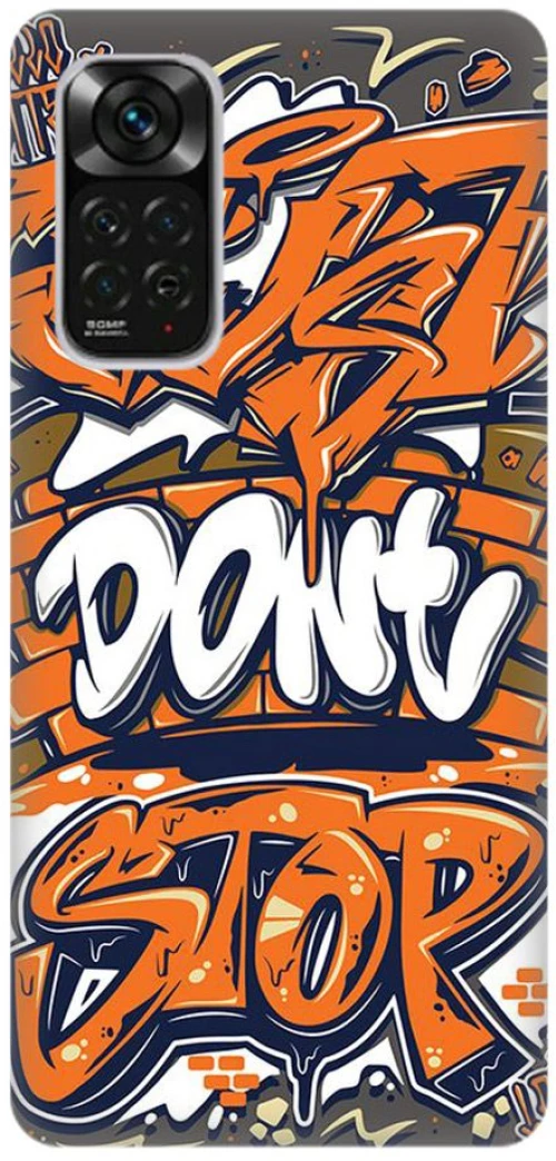 DONT STOP Silicone case Θήκη για Xiaomi Redmi Note 11/11S