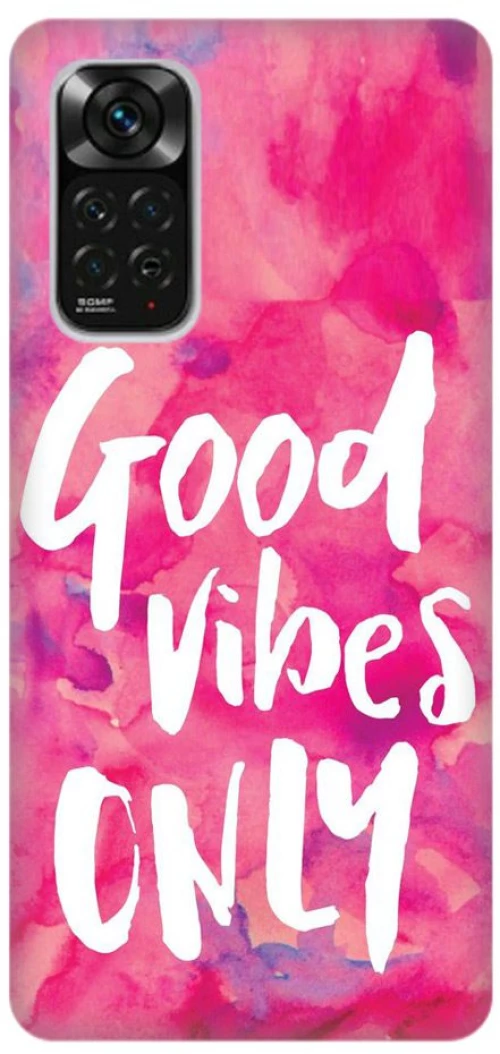 PINK GOOD VIBES Silicone case Θήκη για Xiaomi Redmi Note 11/11S