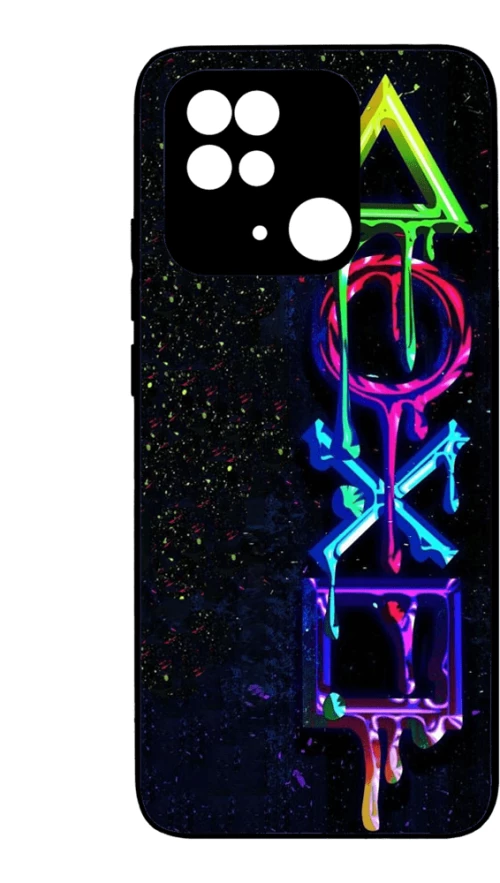 GAMER SYMBOLS 2 Premium Protective Hard Case black Θήκη για Xiaomi Redmi 10C