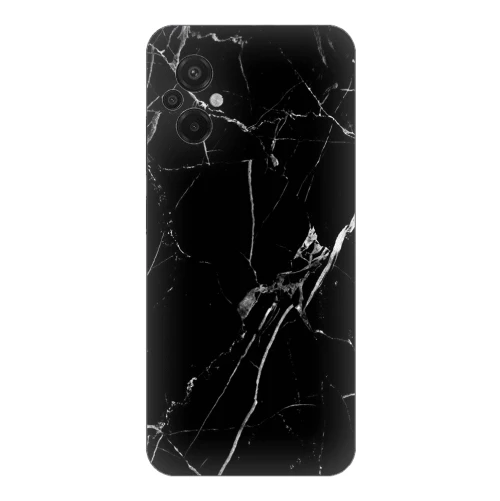 Marble Black Silicone Case θήκη για Xiaomi Poco M5