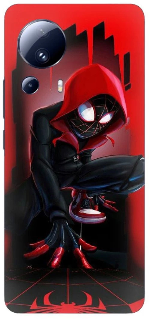 Miles Morales Silicone Case θήκη για Xiaomi 13 Lite 5G red