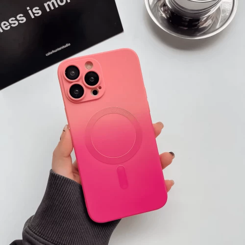 Gradient Matte Case With Magsafe Θήκη για iPhone 15 Pro Max με Προστασία στις Κάμερες