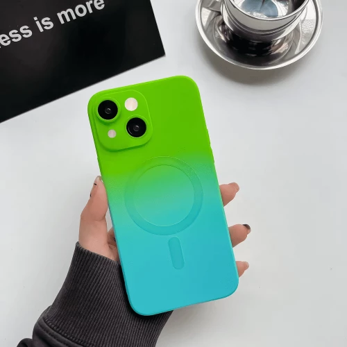 Gradient Matte Case With Magsafe Θήκη για iPhone 14 Προστασία στις Κάμερες