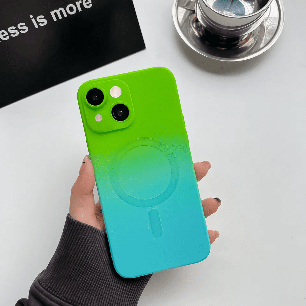 Gradient Matte Case With Magsafe Θήκη για iPhone 13 με Προστασία στις Κάμερες