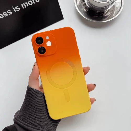 Gradient Matte Case With Magsafe Θήκη για iPhone 11 με Προστασία στις Κάμερες