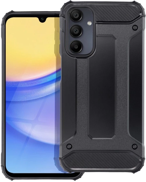 Hybrid Armor Case Tough Rugged Cover Θήκη για Samsung Galaxy A55 5G black