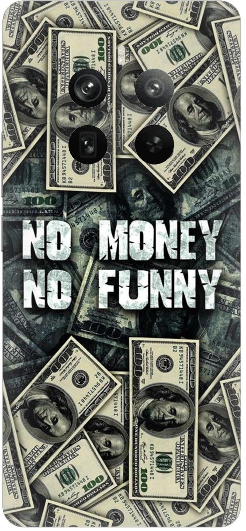 No Money No Funny Case θήκη για Realme 12 Pro+ 5G