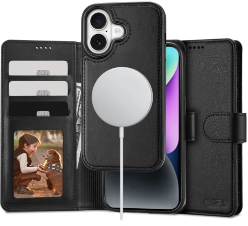 TECH-PROTECT WALLET ΘΗΚΗ ΓΙΑ IPHONE 16 BLACK
