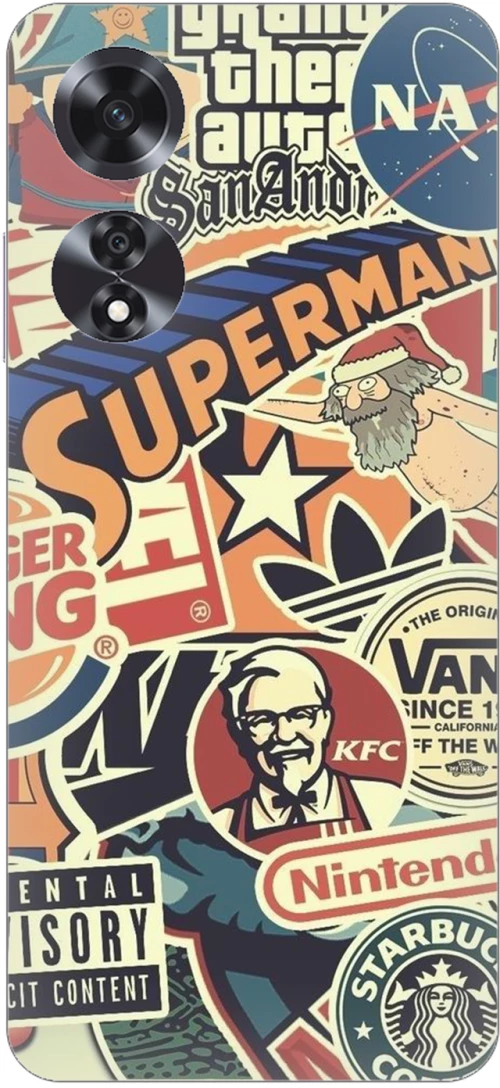 Brands Silicone Case θήκη για OPPO A60 4G