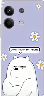 Don't Touch My Phone Bear Θήκη για Xiaomi Redmi Note 13 5G