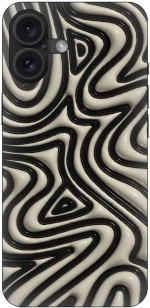 Black Lines Θήκη για iPhone 16 Plus