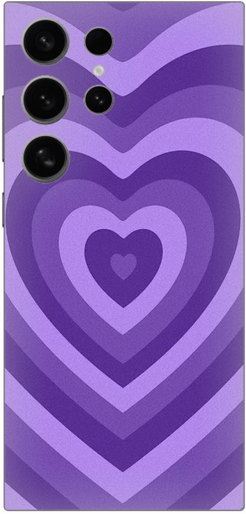 Purple Hearts Case θήκη για Samsung Galaxy S25 Ultra 5G