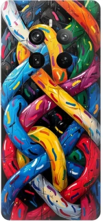 Colorful Threads Case θήκη για Realme 12 Pro 5G