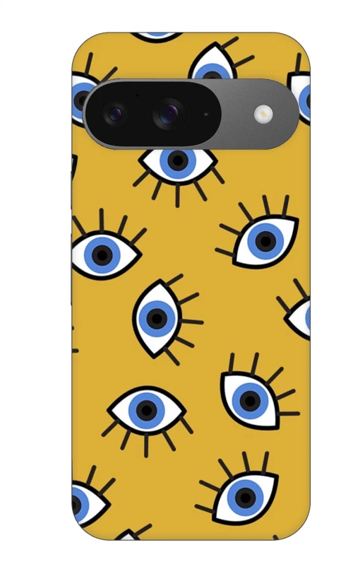 Eyes in Yellow Case θήκη για Google Pixel 9 5G