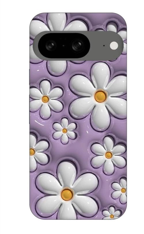 Flowers in Purple Case θήκη για Google Pixel 8 5G