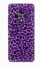 Animal Print Leopard Purple Silicone Case θήκη για OPPO Reno 12F 5G
