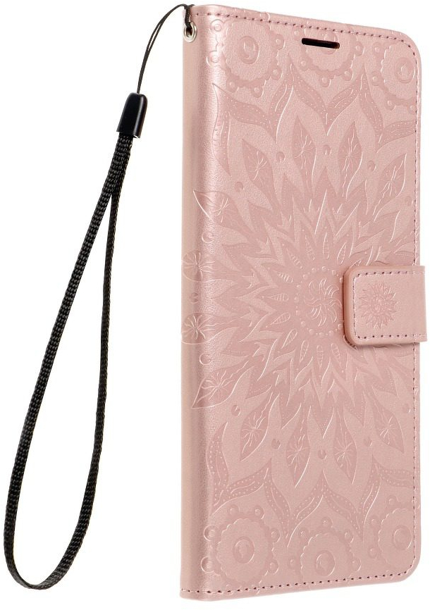 Forcell MEZZO Book case Θήκη για SAMSUNG Galaxy A35 5G mandala rose gold