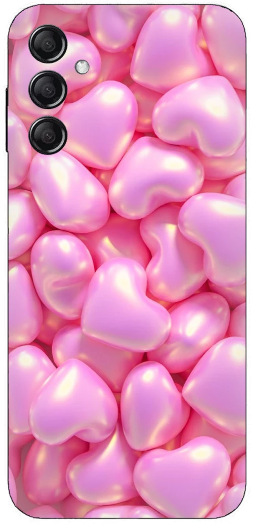 Pink Hearts Θήκη για Samsung Galaxy A05s 4G