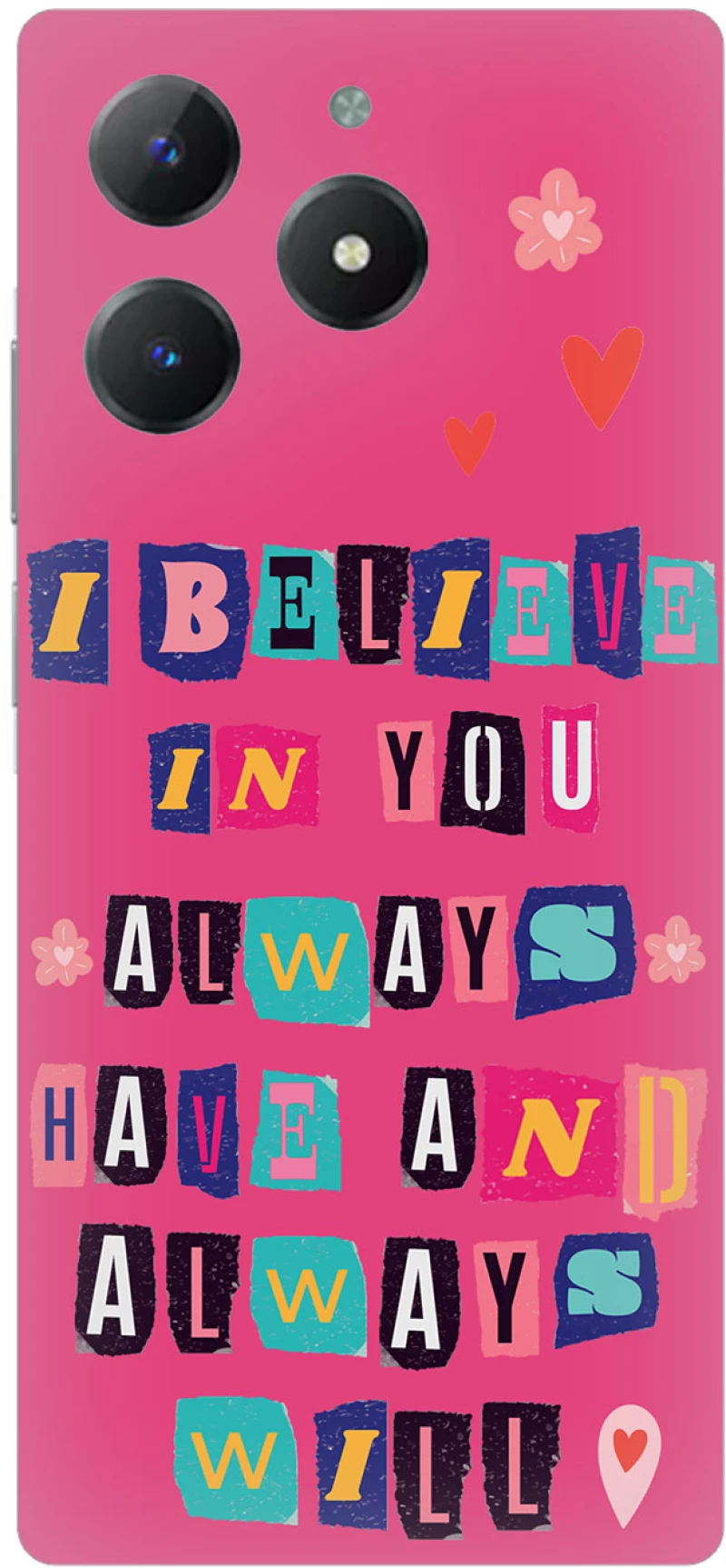 I Believe in You Θήκη για Realme C61 4G