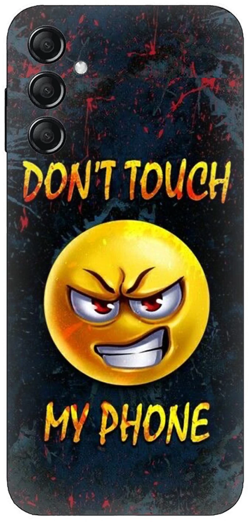 Don't Touch My Phone Emoji Case θήκη για Samsung Galaxy M15 5G