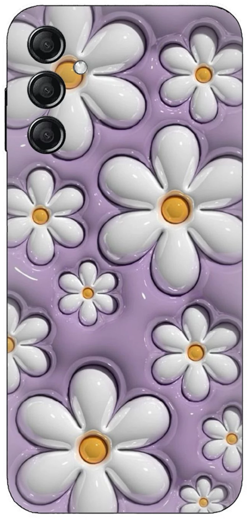 Flowers in Purple Case θήκη για Samsung Galaxy M15 5G