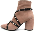 MIVIDA SUEDE ANKLE BOOTS WOMEN MIVIDA NUDE (MVD-8952)