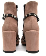 MIVIDA SUEDE ANKLE BOOTS WOMEN MIVIDA NUDE (MVD-8952)
