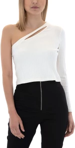 BLACK n BLACK TOP WOMEN BLACK & BLACK ΕΚΡΟΥ (W22B2160-OFF-WHITE)