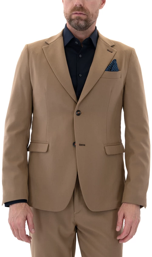 BL.11 BLOCK ELEVEN ETTO BLAZER MEN BL.11 BLOCK ELEVEN CAMEL (10VERMENTINO298-CAMEL)