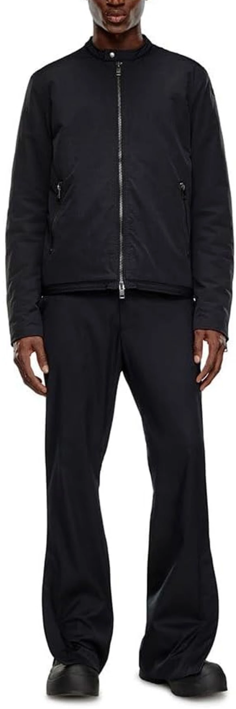 DIESEL J-CARVER PADDED JACKET MEN DIESEL ΜΑΥΡΟ (A14418-0CBCQ-9XX)