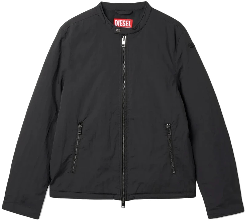 DIESEL J-CARVER PADDED JACKET MEN DIESEL ΜΑΥΡΟ (A14418-0CBCQ-9XX)