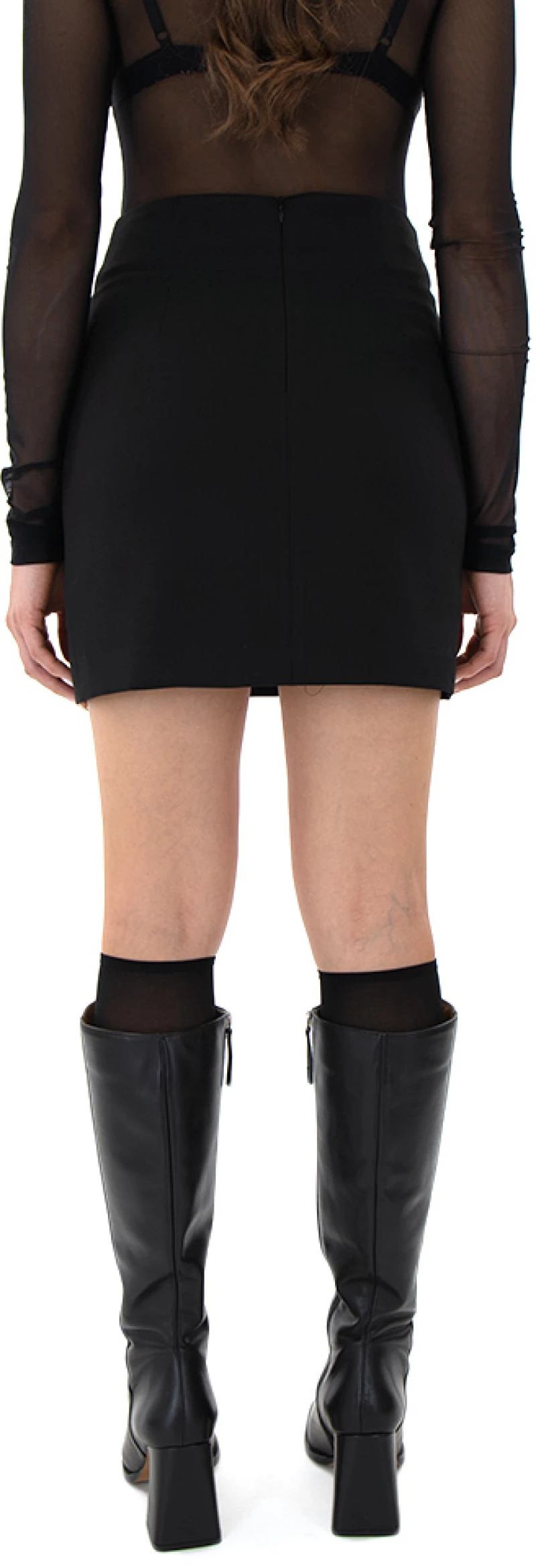 TWENTY-29 MINI SKIRT WOMEN TWENTY-29 ΜΑΥΡΟ (TNT-29-9536-BLACK)