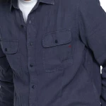 REPLAY LINEN SHIRT MEN REPLAY ΜΠΛΕ (M4147.000.81388B-970)