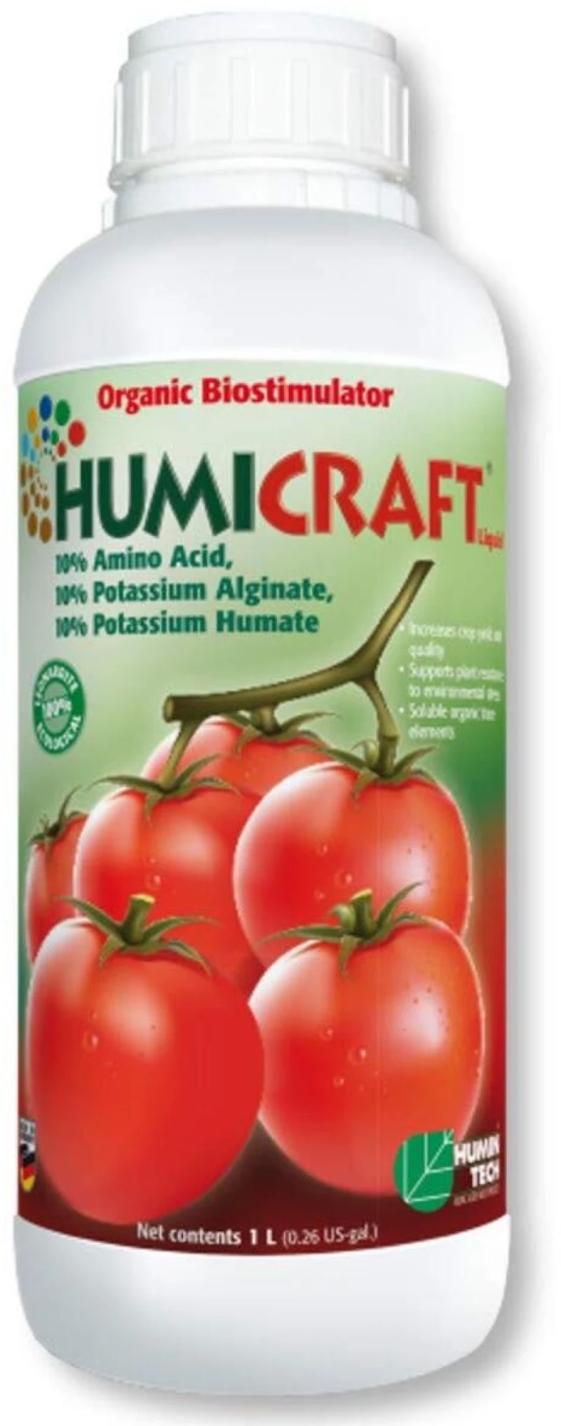 HUMICRAFT (υγρό χουμικό με αμινοξέα + φύκια) 1lt