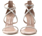 MOURTZI SUEDE HIGH HEEL SANDALS WOMEN MOURTZI ΜΠΕΖ (MRTZ-10/1008E14-S)