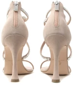 MOURTZI SUEDE HIGH HEEL SANDALS WOMEN MOURTZI ΜΠΕΖ (MRTZ-10/1008E14-S)