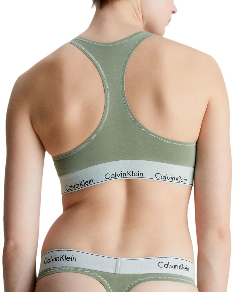 CALVIN KLEIN UNLINED BRALETTE WOMEN CALVIN KLEIN ΠΡΑΣΙΝΟ (000QF7207E-DLK)