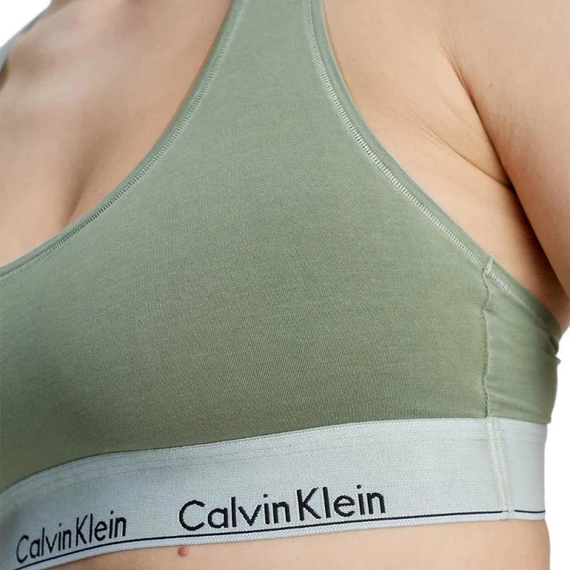 CALVIN KLEIN UNLINED BRALETTE WOMEN CALVIN KLEIN ΠΡΑΣΙΝΟ (000QF7207E-DLK)