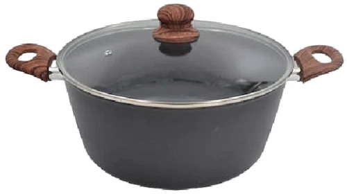 Sidirela Madera Βαθιά Κατσαρόλα από Αλουμίνιο 26cm E-3970 - Casserole