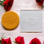 Σφραγίδα Ζαχαρόπαστας Happy Valentines Day