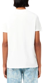 LACOSTE PIMA REGULAR FIT T-SHIRT MEN LACOSTE ΛΕΥΚΟ (TH6709-001)